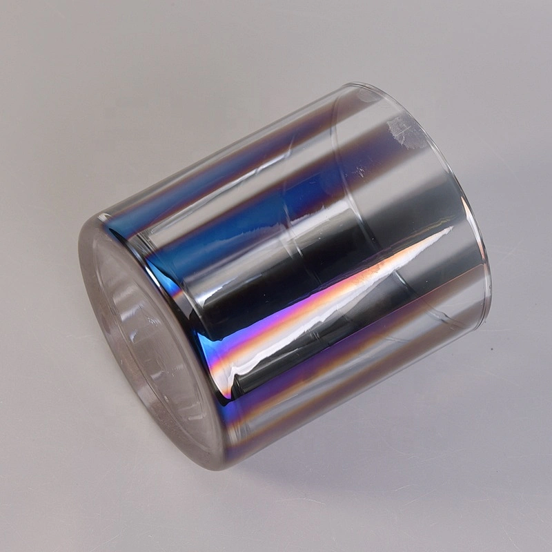 Luxury colored glass tea light candle holders