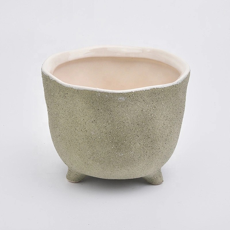 Empty matte tealight candle holder for table