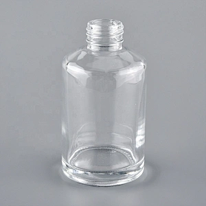 luxury clear glass reed diffuser bottle