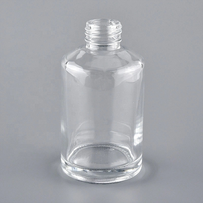 luxury clear glass reed diffuser bottle