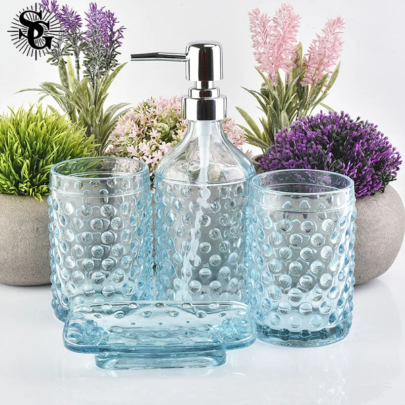 Sunny Bath Accessory 4 Piece Bathroom Accessory Set with perfect appearance