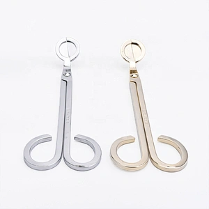 home decor silver stainless steel metal wick trimmer candle
