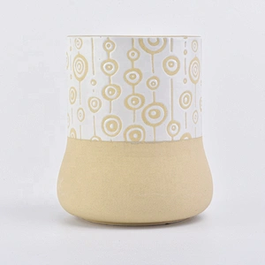Custom glazed gold tealight candle wick holder