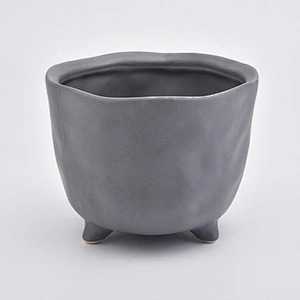 Custom Color Ceramic Candle Bowl For Home Decoraton
