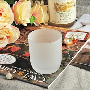 6oz 8oz 10oz 12oz Wedding Party Glass Frosted Candle Jar