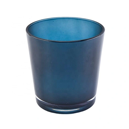 luxury style taper glass candle jars