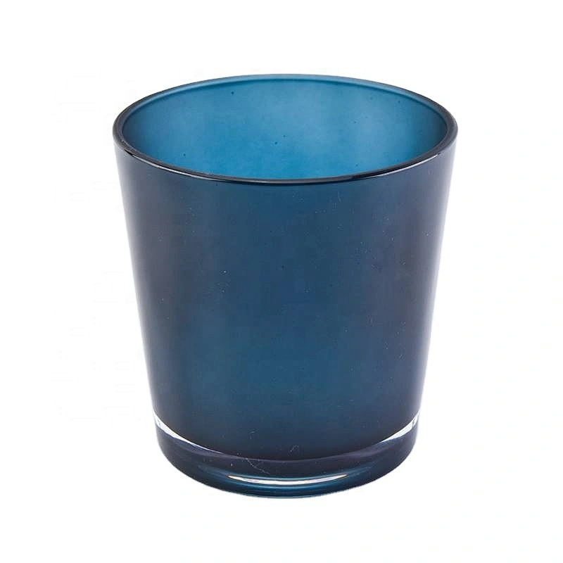 luxury style taper glass candle jars