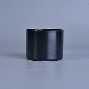 Black Metal Candle Holder For Home Decor