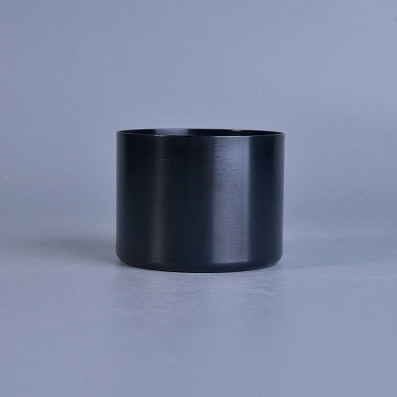 Black Metal Candle Holder For Home Decor