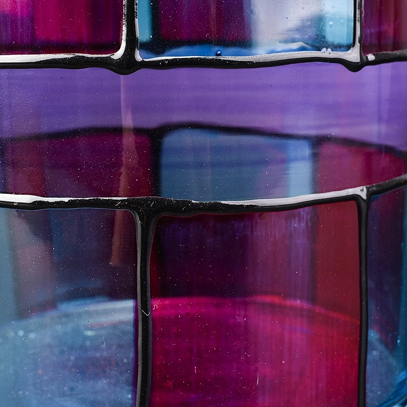 Handmade cylinder Glass Candle holder wholesales