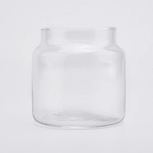 19oz wholesales high-white glass candles jar home decorations candle containers