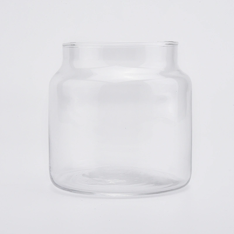 19oz wholesales high-white glass candles jar home decorations candle containers