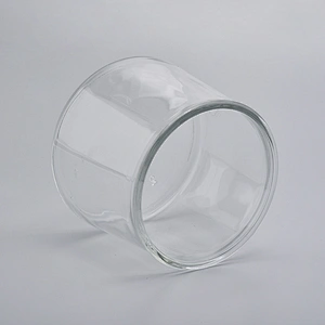 Round bottom glass candle vessels from Sunny Glassware