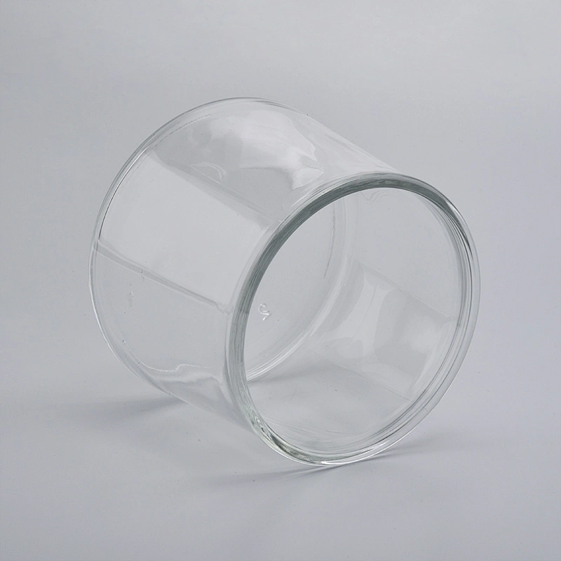 Round bottom glass candle vessels from Sunny Glassware