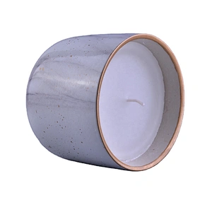 Sunny home decorative empty votive ceramic candle containers