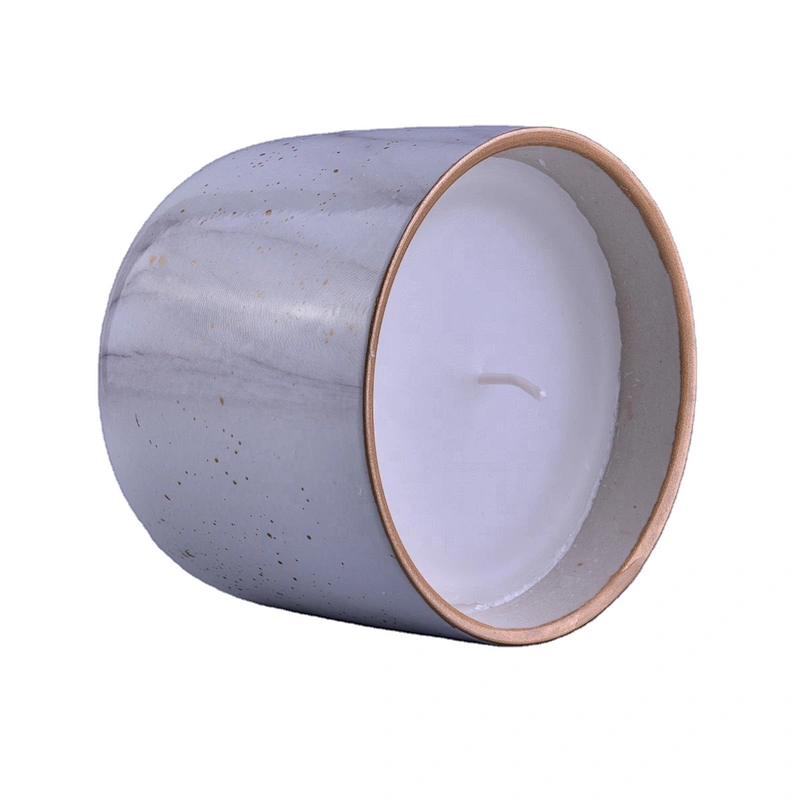 Sunny home decorative empty votive ceramic candle containers