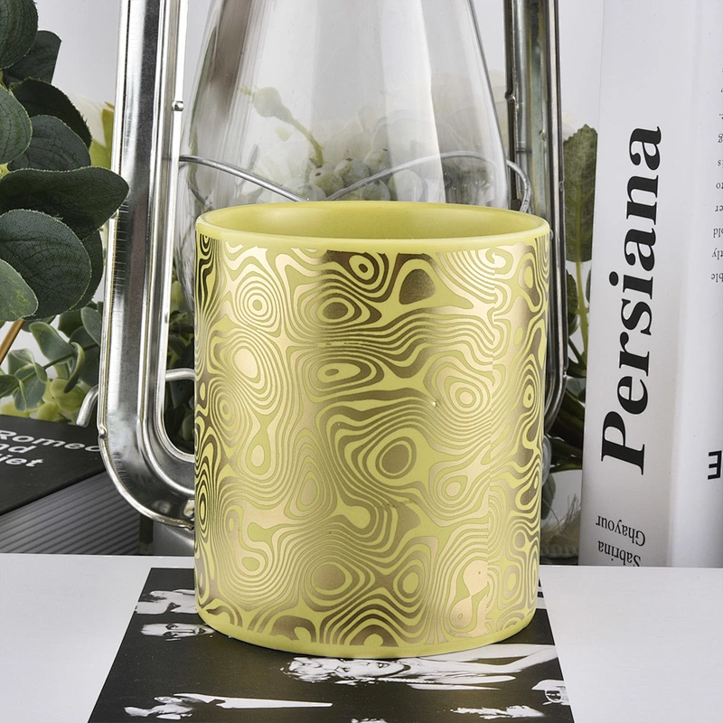 Hot Sale Custom Printing on 10oz Ceramic Candle Jar