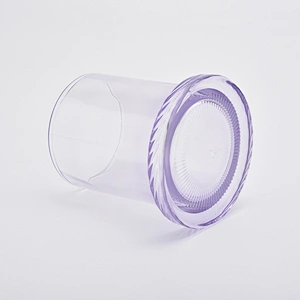 Luxury Glass Candle Jar With Lid