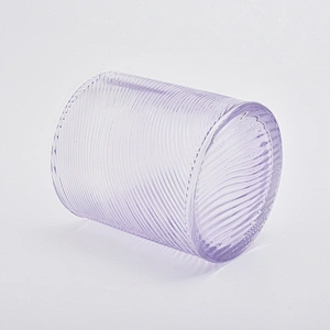 Luxury Glass Candle Jar With Lid