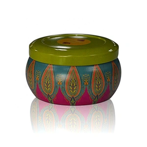 Sunny 250ml tealight metal candle tins with cover