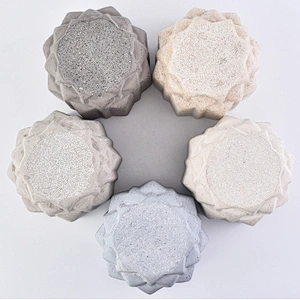 eco friendly 10oz concrete candle making empty jars containers