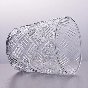 Crystal glass candle holder custom wholesales