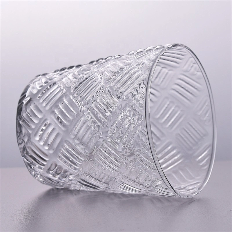 Crystal glass candle holder custom wholesales