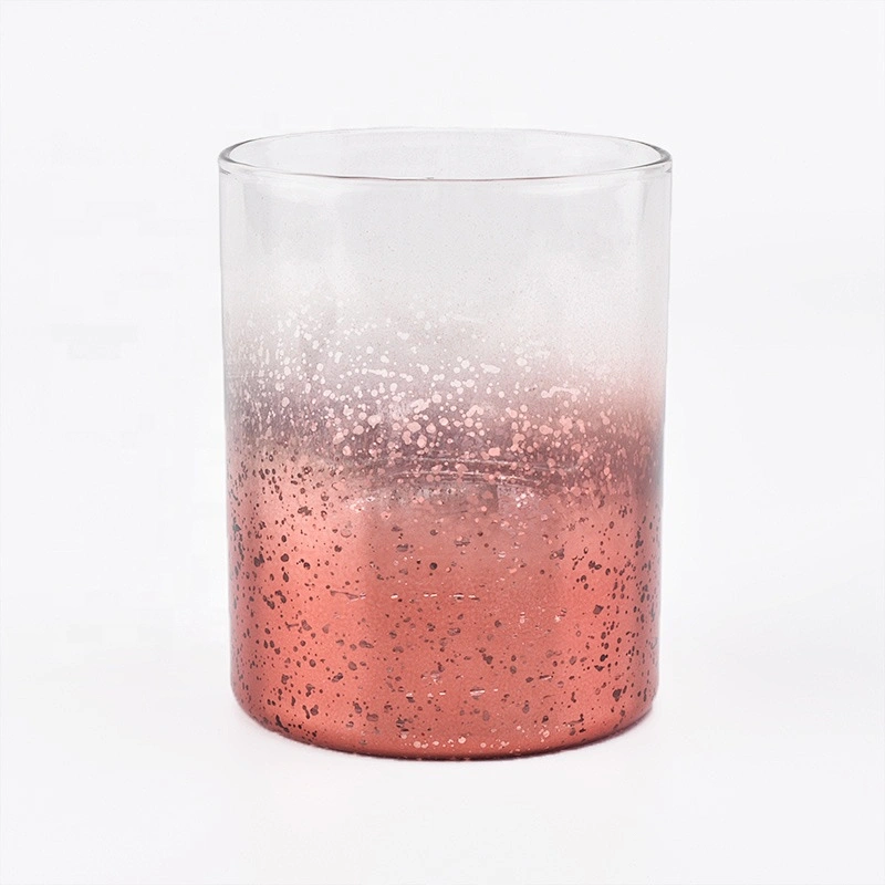 Wholesales Cylinder mercury tealight glass candle holder