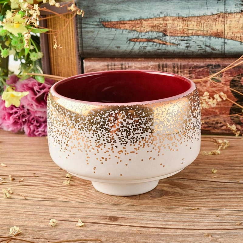 26+ years brand cooperation Wholesales luxury tealight ceramic candle holder