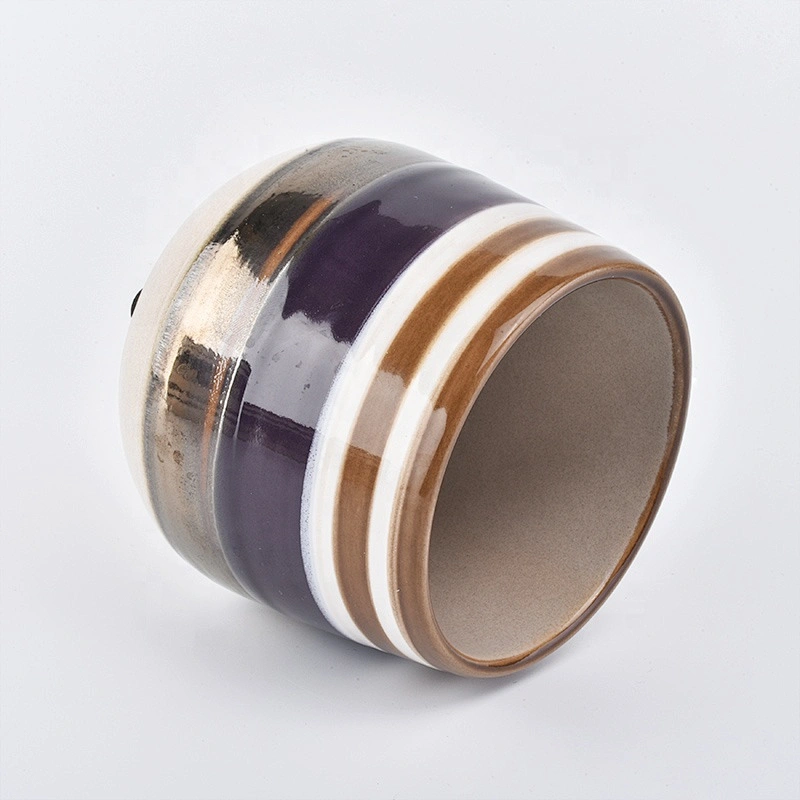 Luxury tea light ceramic candle bowl home decor