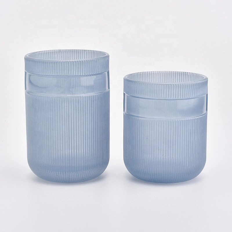 Popular Cylinder Glass Candle Holders For Home Decoration