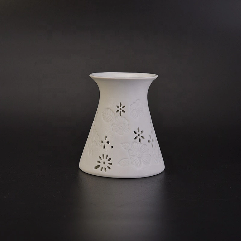 Customized tea light ceramic candle lantern