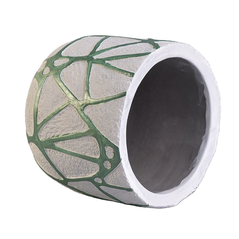 10oz Wholesales decorative customized empty cement concrete candle jars