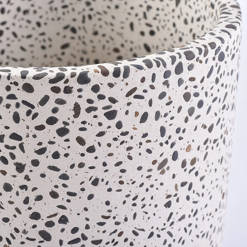 Sunny customized concrete bathroom accessories tumbler