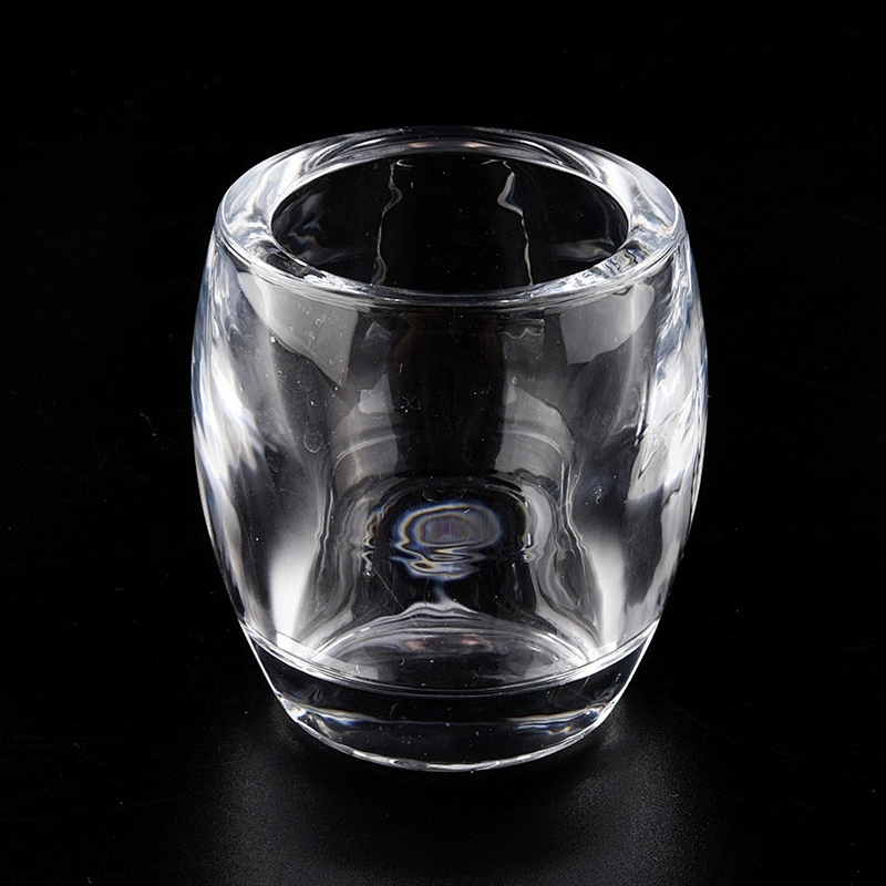 100ml Custom decorative empty crystal glass candle holder