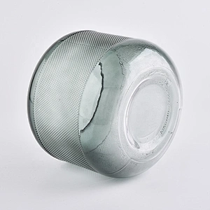 Large Capacity Handmade Candle Container Glass