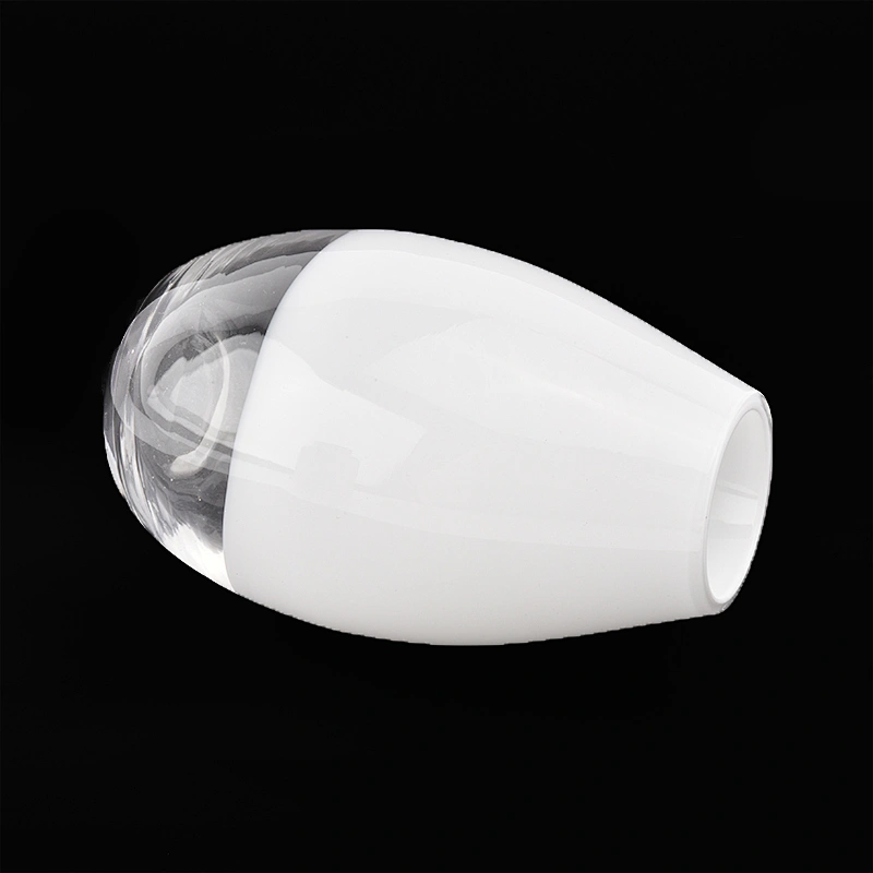 Round shape overlay glass reed diffuser bottles