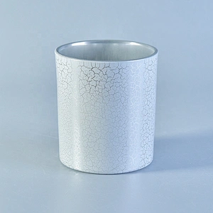 Christmas 8OZ White Candle Glass Jar