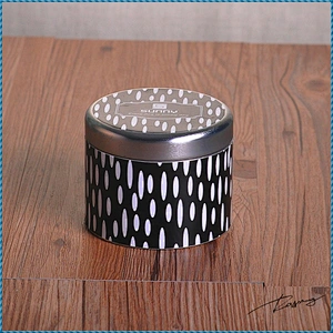 Sunny new design aluminium silver metal candle holder with lid