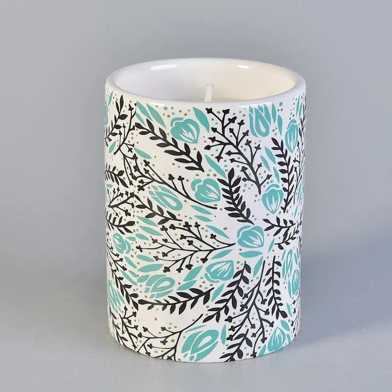 hot sales 8oz ceramic candle jar