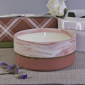 12oz wholesales vintage large ceramic candle containers