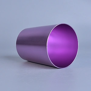 Luxury Customized Color Metal Candle Container