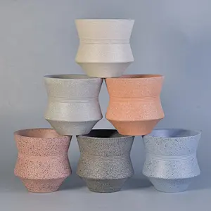 cement concrete szand unique 350ml 10oz candle holder