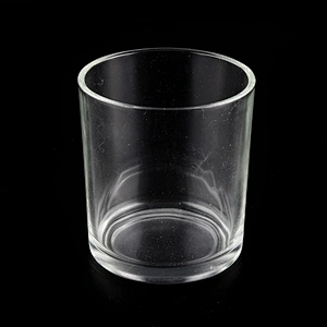 new arrived 5oz clear glass candle jars