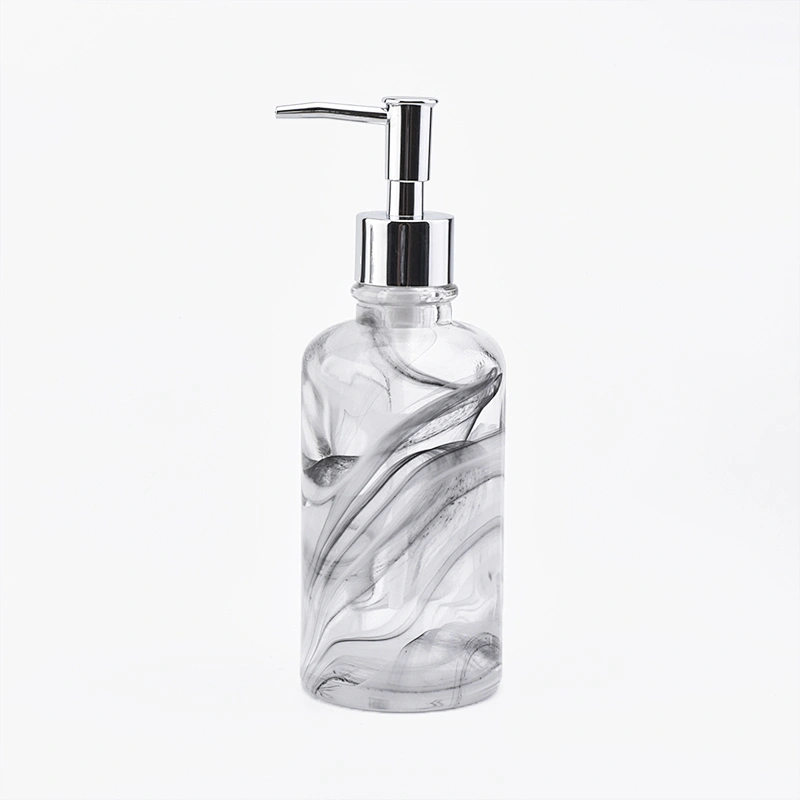 overlay glass bath accessories sets white and black glass bottle soap dish tumbler