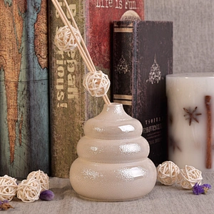 Sunny home decorative reed oil ceramic diffuser bottles