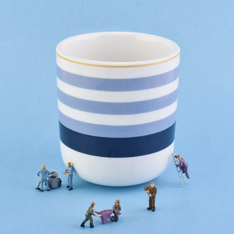 Sunny decorative empty Ceramic Candle Jar For Candle Making