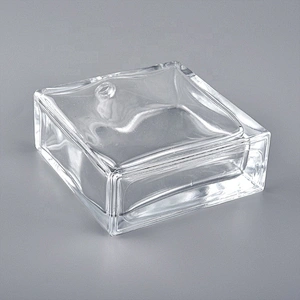 Square Empty Glass Perfume Bottles 30ml 50ml 60ml