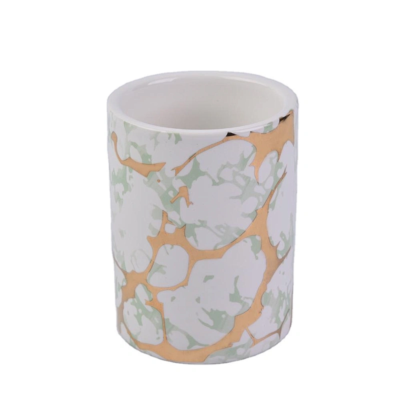 Sunny wholesales empty tealight custom ceramic candle jar holders