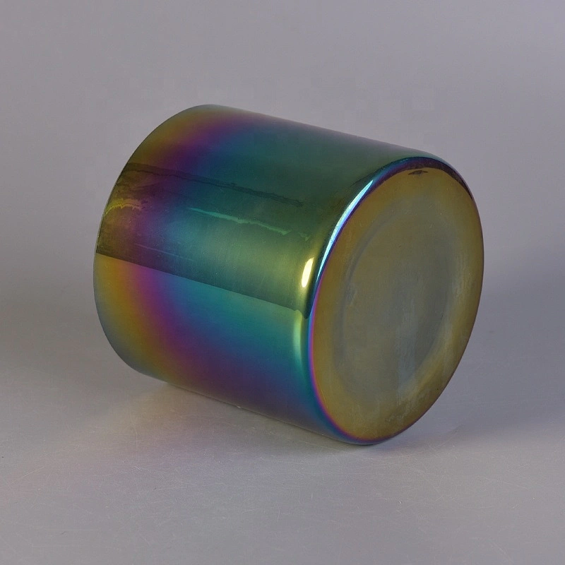 Wholesales customized colored Glass candle jar bulk